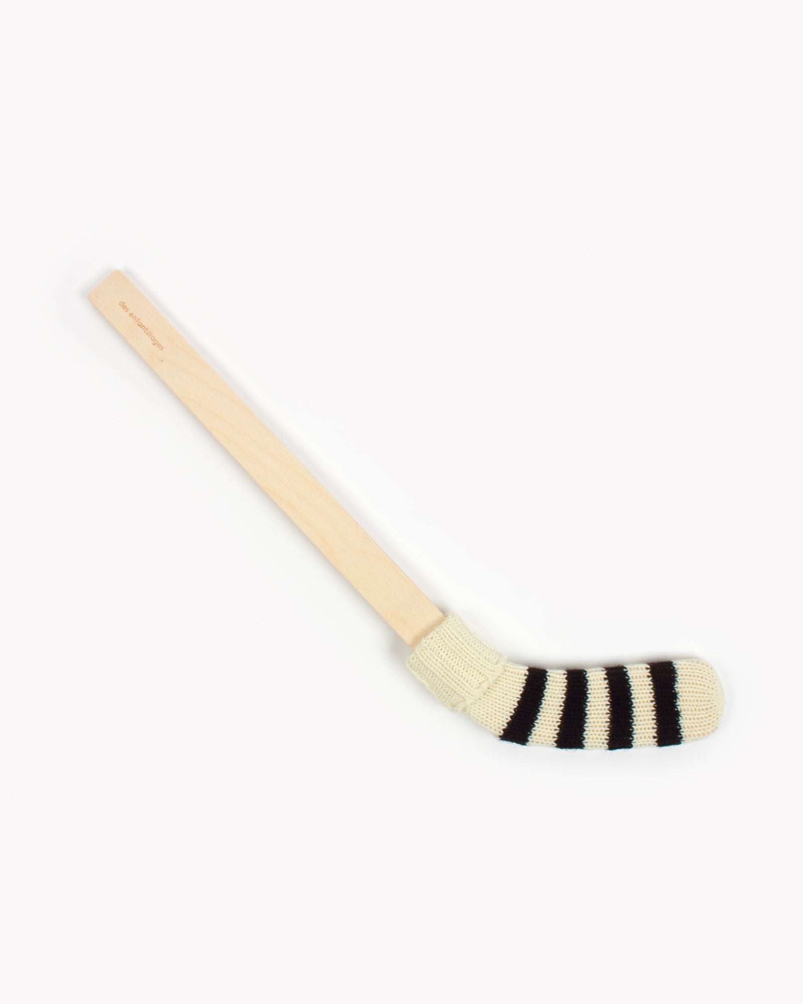 Bâton de hockey ― noir et crème