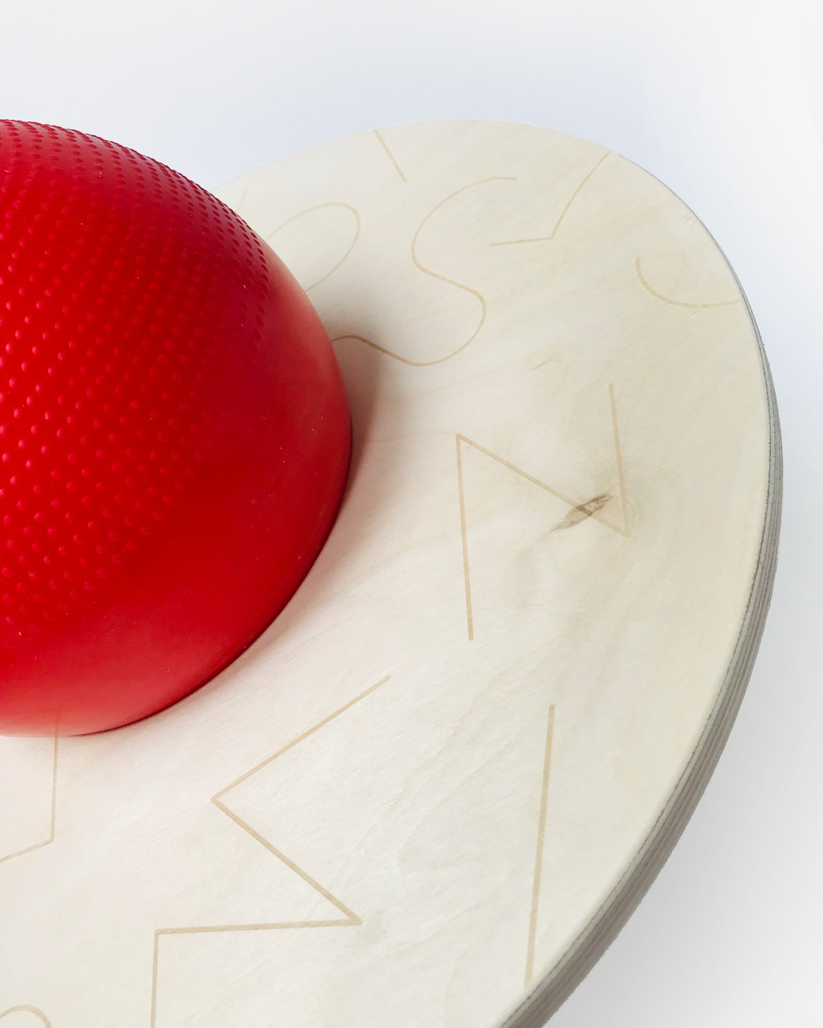 Ballon sauteur ― Pogo ball rouge