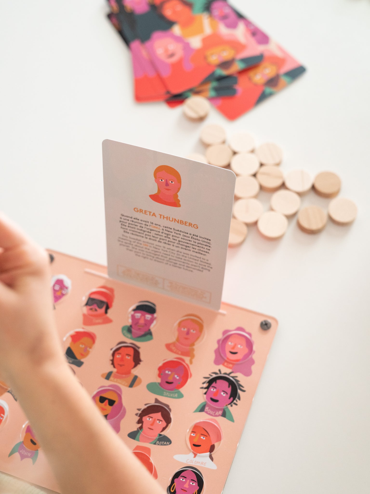 Jeu de déduction - Devine qui m'inspire