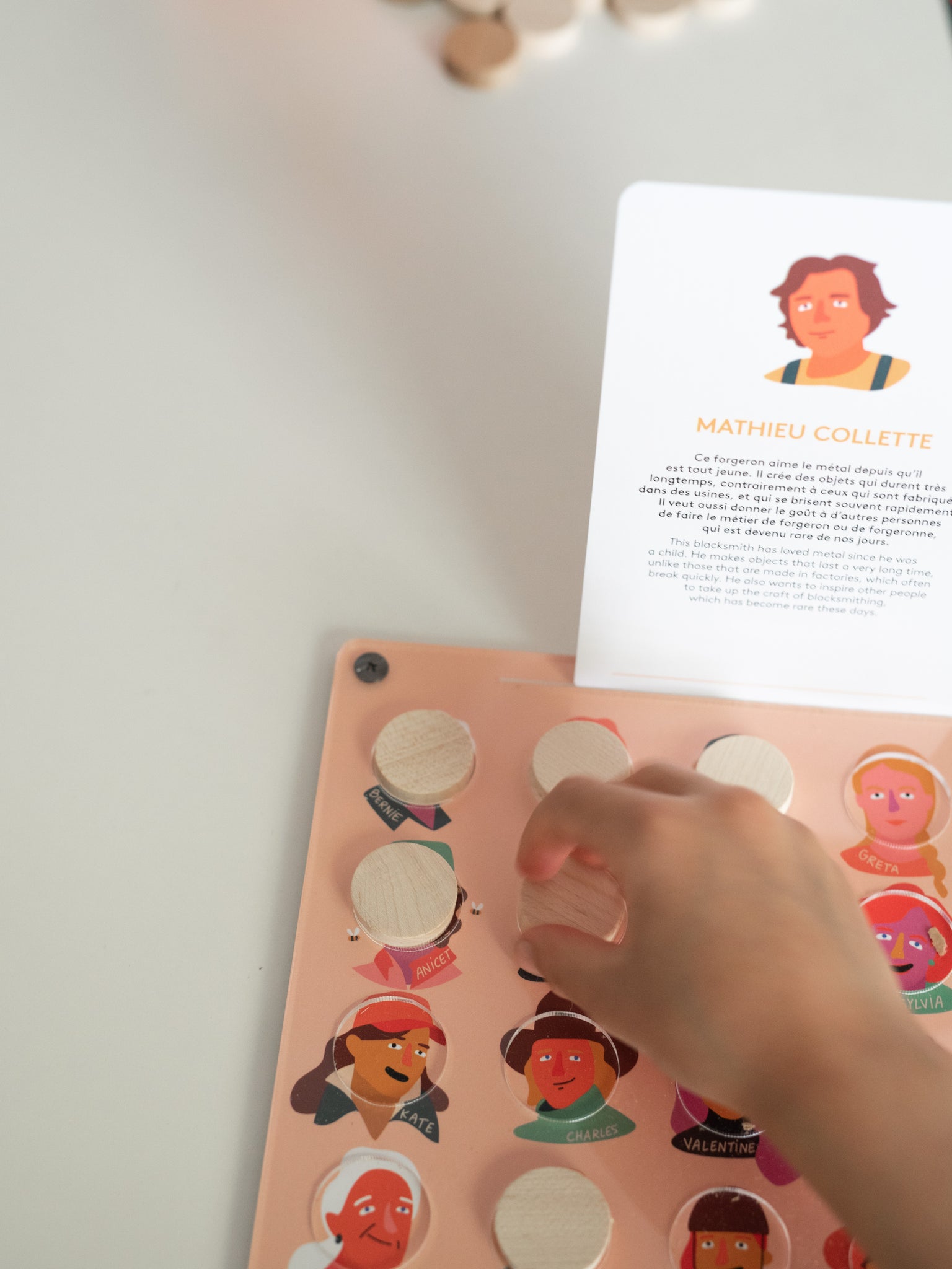 Jeu de déduction - Devine qui m'inspire